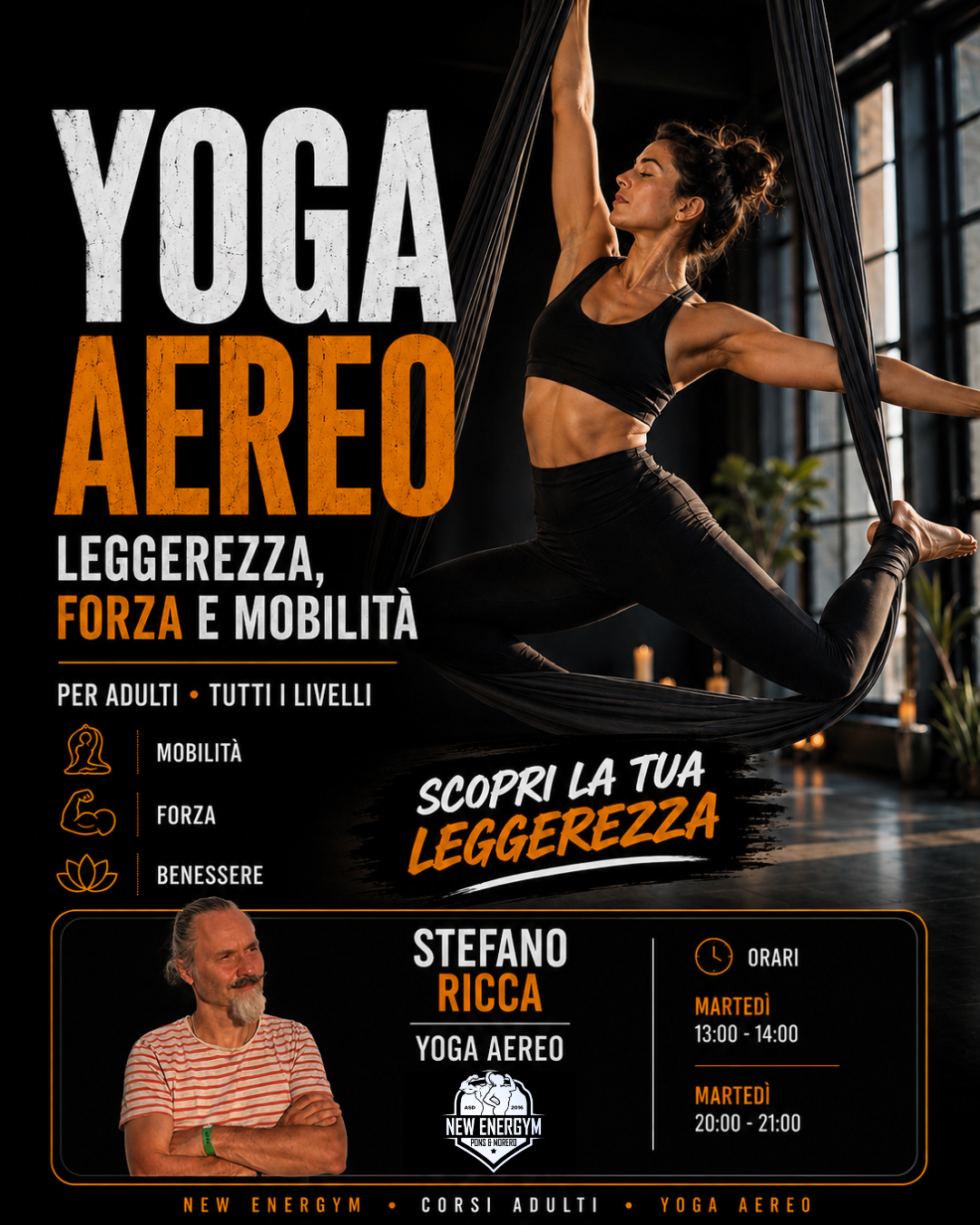 Yoga Aereo New Energym